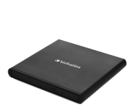 Napęd optyczny VERBATIM CD/DVD RW USB 2.0 Slimline 53504